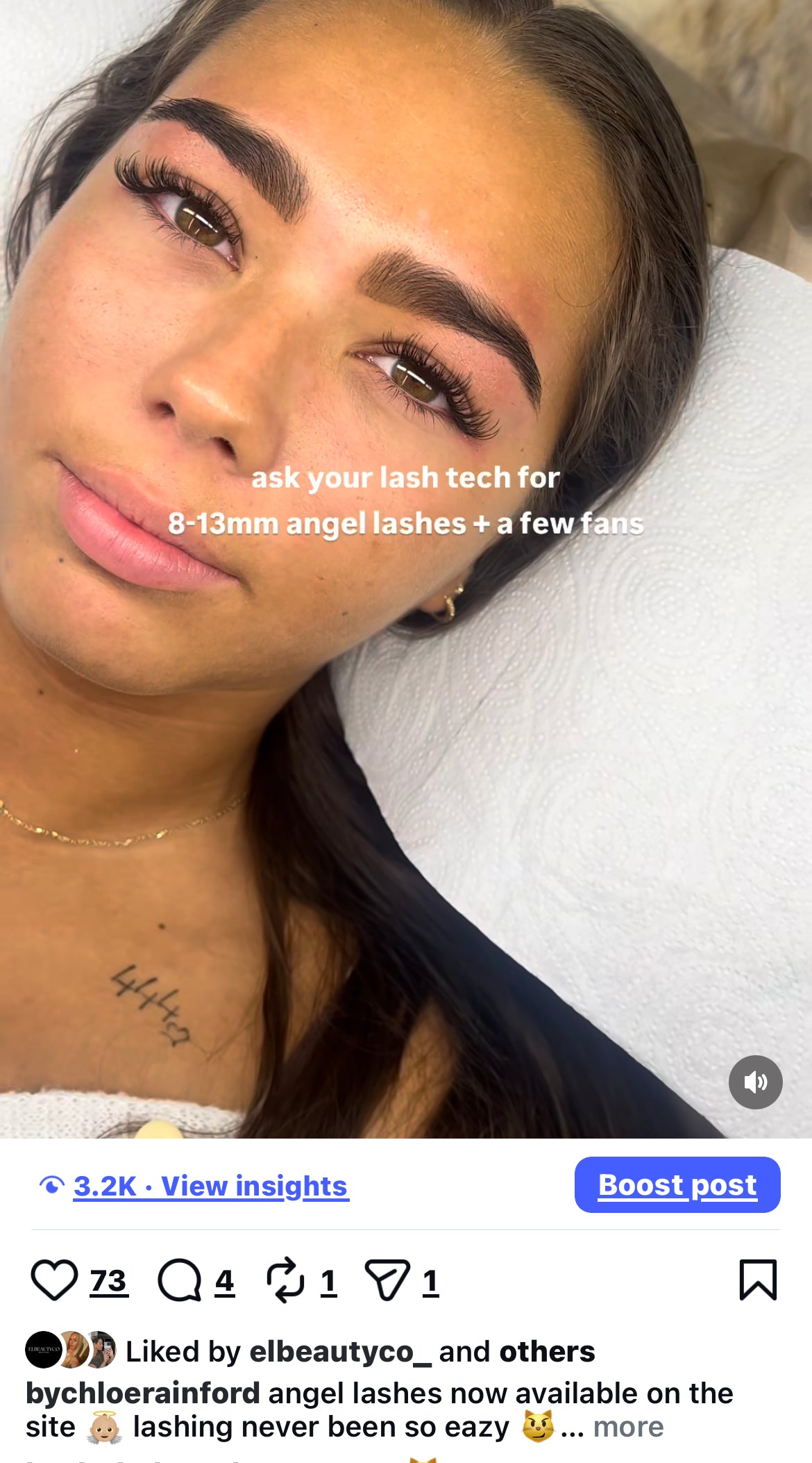 Angel Lash Tray 👼🏼