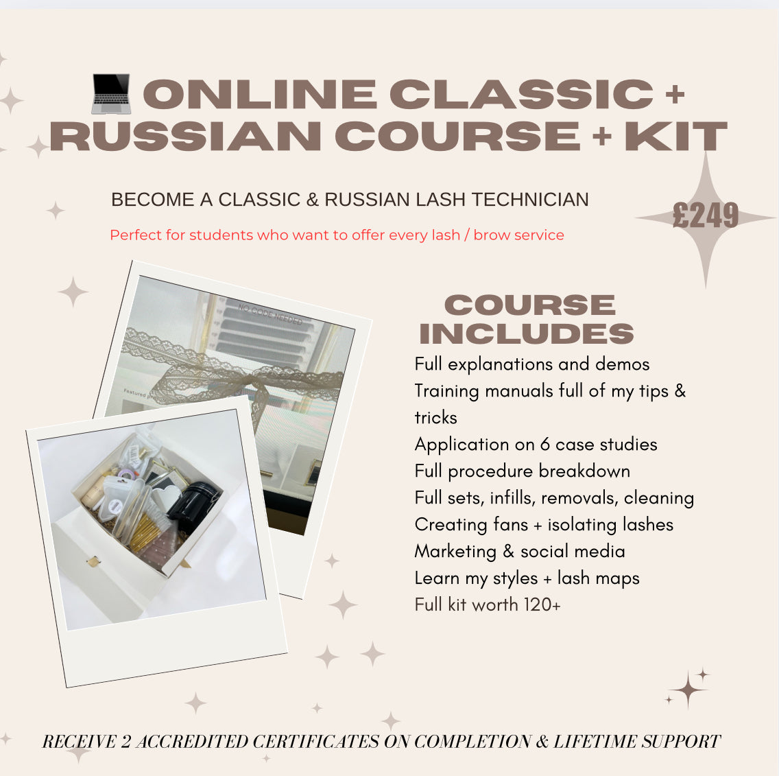 Online Classic + Russian Course + Kit