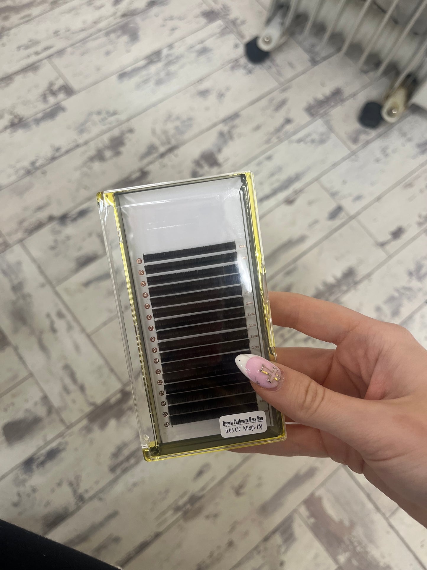 Brown easy fans (description)