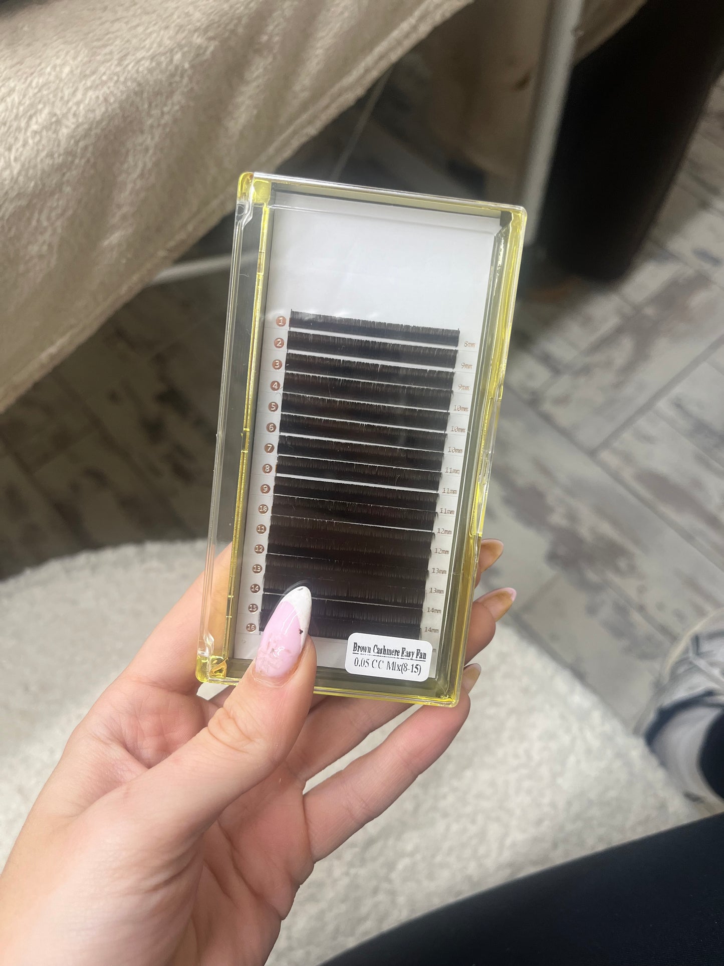 Brown easy fans (description)