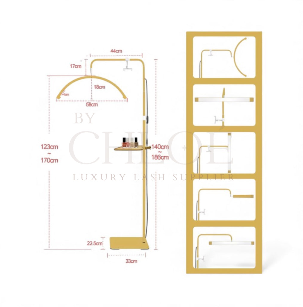 LUXE HALF-MOON LED LIGHT — BY CHLOE